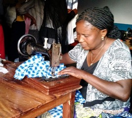 Opleiding Confectie in vrouwencentrum Fondation Mira d’Or